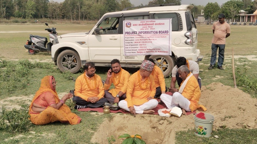 lahanma-cricket-rangshala-nirman-suru-newsphotocapsion-jibachh