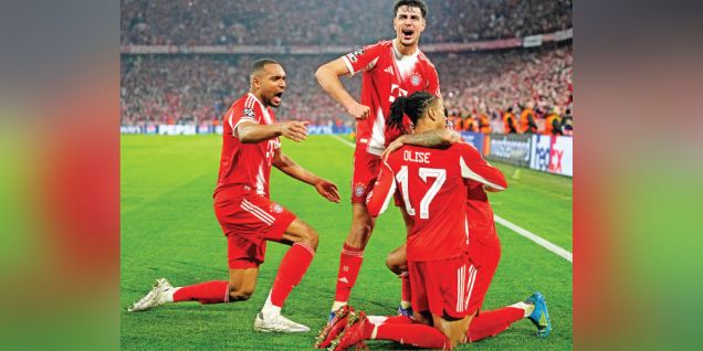 Bayern knock out Real in epic, Arsenal reach CL semifinals again
