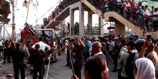 尼泊尔布特瓦尔清理人行道引争议 商户称在冲突中受伤