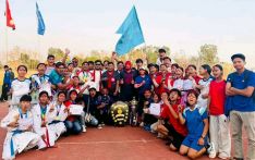 राष्ट्रपति रनिङ शिल्डको उपाधि घोराहीलाई