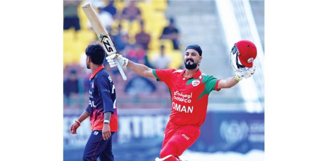 Singh’s fifth century sinks Nepal in League-2